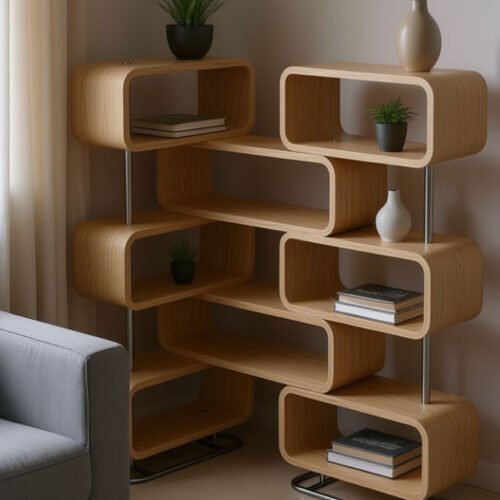 Modern Multi-Functional bookshelves - Image 2