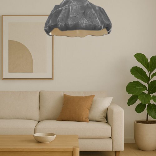 Rock Pendant Lamp - Image 1
